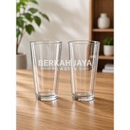 (6 PCS) GLASS CUPS HANDLELESSPOLOSS GLASS MILK CUPS/ CONTENTS 6 PCS