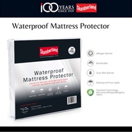 CLEARANCE | Slumberland Waterproof Mattress Protector | Hypoallergenic | Protect against Allergen - 