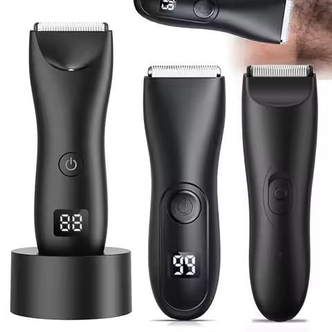 Mens Body Hair Trimmer Balls Shaver for sensitive areas Hair Removal Bikini Trimmer Groin & Body Sha