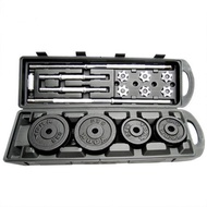 Men's Painted Dumbbells Fitness Sports Supplies Weightlifting Barbell Set50KG Suit Painted Dumbbell 