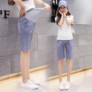 Pregnant Women Pants Causal Maternity Abdominal Cropped Trousers
