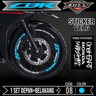 STICKER STICKER Cutting Rim CBR 150R - Sticker Accessories Cutting Sticker List Motor Honda CBR150R 