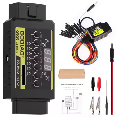 GODIAG GT107 + GT105 II DSG Gearbox Data Read/Write Adapter ECU IMMO Kit for DQ250 DQ200 VL381 VL300