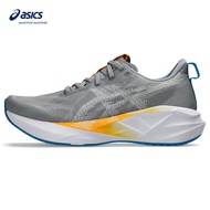 ASICS Novablast 5 Men Running Shoes In Gravel/White