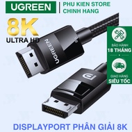 DP1.4 Displayport Cable,DP1.2 DP 2.1 Ugreen Dp to Dp Resolution 16k 80Gbps