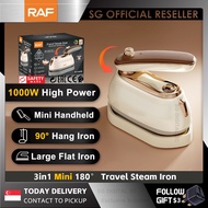 RAF® Travel Small Steam Iron Portable Garment Steamer Foldable HandHeld Mini Clothes Steamer Dry Iron 熨鬥 挂烫机