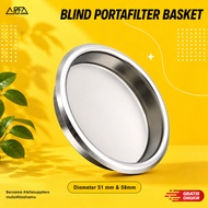 Blind Portafilter 58mm 51mm Backflush Basket