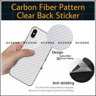 Oppo A57/A77/A77s/A1K/F5/F7/F9/F11/Pro/A3s/A5s/A12/A12E/A9/A37 Carbon Fiber Back Sticker Matte Film