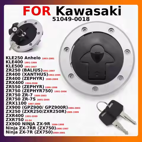 For Kawasaki ZR550 ZEPHYR ZR750 750 ZR-7S ZRX1100 ZX900 GPZ900 GPZ900R ZX250 ZXR250 Motorcycle Fuel 