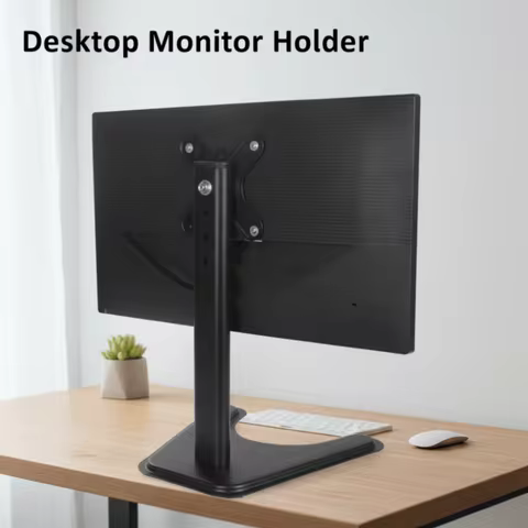 Adjustable Desktop Monitor Holder 14-32 Inches Portable Computer Monitor Stand Increase Height Large