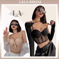 Lace Bralette Corset lace bras with breast lift frames, Lace Bra Bra Bra Bra Bra Lace Bra 2 Bra straps with foam - LLA BIKIN - 2088