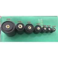 Ceramic Isolator 40X40 Brown Ceramic Isolator/ Ceramic Isolator/