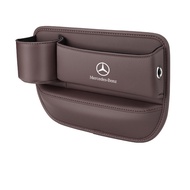 กระเป๋าทรงกล่องเก็บของจัดระเบียบที่นั่งในรถแบบมัลติฟังก์ชันสำหรับ Mercedes Benz AMG W204 W213 W212 W211 W176 W246กระเป๋าสตางค์ W205 W245กุญแจบัตรถ้วยอุปกรณ์ตกแต่งภายในรถยนต์