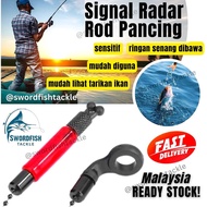 Signal Radar Rod Pancing Ikan Fishing Alarm Swinger Steel Chain Aluminium Indicator Bite Alarm Fishi