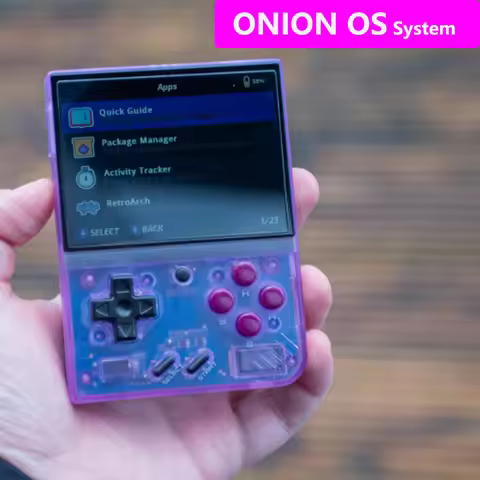 Onion OS Preinstalled MIYOO Mini Plus Game Console 64GB &128GB Version 3.5” IPS Screen Miyoo mini+ C