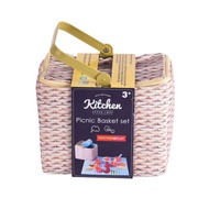 Wel-B x Infunbebe Picnic Basket Set (32pcs) (ถังปิกนิก ของเล่นเด็ก) - ของเล่นเด็ก ของเล่นเสริมพัฒนาก