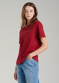 Mc jeans เสื้อยืดแขนสั้นผู้หญิง คอกลม  MTSZB67