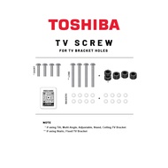 [TOSHIBA] Tv Screw for TV Bracket Holes VESA Wall Mount Skru for TV Hanging Holes