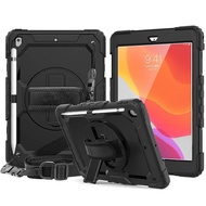 for iPad 10th Gen Case 10.9 2022iPad 9th Gen 8th 7th Gen Case with Pencil HolderBuilt-in Screen Prot