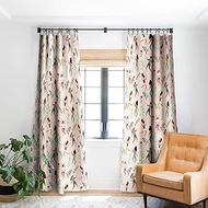 Society6 83 Oranges Central Park Zumba Blackout Curtains, 50" x 96", Pink