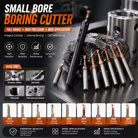 MGR Small Hole Grooving Knife MGR3 MGR4 MGR5 MGR6 MGR8 B0.7 B1.0 B1.5 B2.0 B2.5 L10 L15 L22 L32 Carb