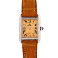 卡地亞 Must Tank SM W1017654 銀色石英錶