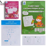 Book - Math Thinking Set of 2 Addition and Subtraction Books Within 20 According to Split Diagram - 