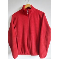 Uniqlo Red Fleece Jacket Men