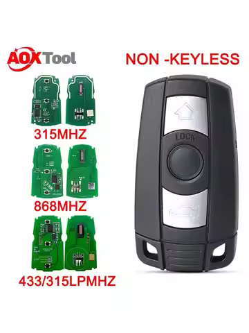 Non-Keyless 315/315LP/433/868Mhz for BMW CAS3 System aftermarket BMW KEY BMW remote KR55WK49186 KR55