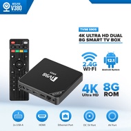 AUTHENTIC MXQ Pro 4K Android 11.0 TV Box 5G for Non Smart TV Ultra HD Quad Core TV Box 2.4G Wifi 8GB