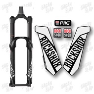 ROCKSHOX PIKE 2015 fork Sticker mtb downhill fork decal Sticker