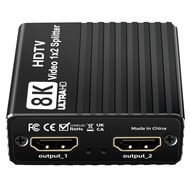 Capture Card HDMI 4K การ์ดจับภาพวิดีโอ USB 3.0 พร้อมพอร์ต HDMI สำหรับบันทึก 4K และเกม บันทึกวิดีโอ 1