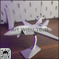 The Grumman F-14 Tomcat Airplane Miniature with Stand – Hobby Table Decoration Display Toy Collectio