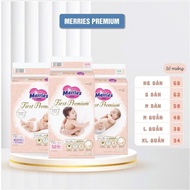 Merries First Premium diapers, Merries diapers NB66, S60d, M48d, L36q, XL32q - Monnie Center