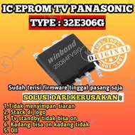 ic eprom tv led panasonic TH 32E306G siap pakai