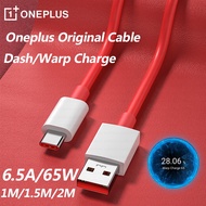 Original oneplus 8 8pro 7T 7 Pro 6T 6 5T 5 data cable WARP charging 100cm 200cm 6A charging cable for one plus 1+ adapter cable