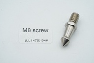 M8 Screw Solid Silver Stands Component Feet M8 Monopod Tripod Screw