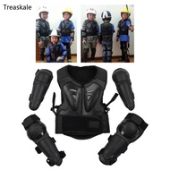 TREA Children Armor for Protection Vest Motorcycle Kids Suit ATV Dirt Bike Chest Spin