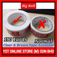 Yst Online Store Fragile Tape 48mm X 180 Yards Clear Brown Opp Stationery Cellophane Cellotape Salot