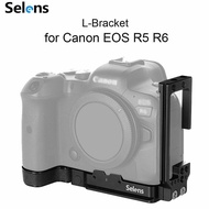 Selens L-อุปกรณ์ยึดกล้องกรง Rig สำหรับ Canon EOS R5 R6 Quick Release แม่เหล็ก
