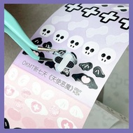 OKMT新七天貼紙手帳膠帶 天使惡魔-PET模切-6cm*3m-35cm循環