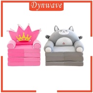 [Dynwave] Kids Foldable Sofa Chair Three Floors Backrest Armchair Bed