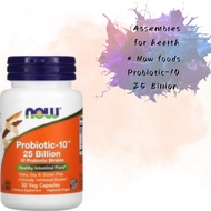 Now Foods Probiotic-10 25 Billion 50 Veg Capsules