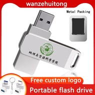 [Kingston Same Style] USB3.0 High-Speed Flash Drive, Gift Preferred Iron Box, 2TB/1TB/512GB/256GB/12