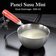 HARKO Mini Sauce Pan Stainless Steel 410 Dual Drainage Milk Pan - HK1
