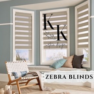 READY STOCK Zebra Blind / Langsir Bidai Korea / Height 6 Feet / Free Screw & Wall Plug Blind Window 