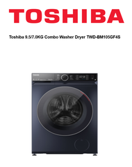 Toshiba 9.5/7.0KG Combo Washer Dryer TWD-BM105GF4S