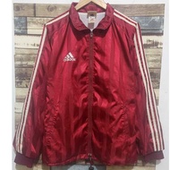 Adidas 3 Stripes Vintage 90s Windbreaker Jacket (Size L)