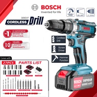 Bosch Cordless Drill Cordless Drill Impact Drill Hand Drill Cordless Impact Screwdriver Drill Hammer Drill 电钻