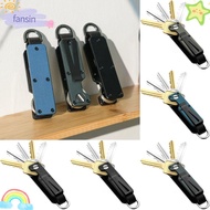 FANSIN Keys Fob with Clip, Holds 2-6 Keys with Screwdriver Key Organizer,  Multi-function Metal Mode